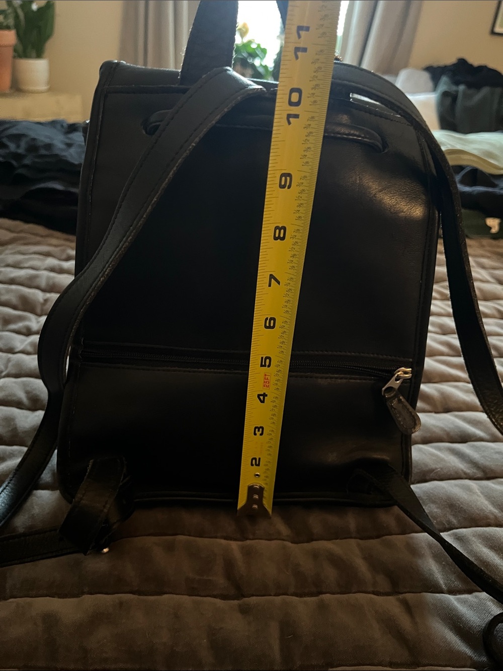 Coach Black Leather Daypack - Picture 16 of 16